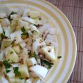 Salade d'endive, vinaigrette au curry