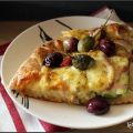 pizza bianca courgettes olives et caprons