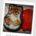 Bento saumon teriyaki - omelette tomates[...]