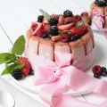 Charlotte au chocolat & aux fruits rouges