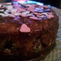 Cheesecake exotique de la saint valentin,[...]