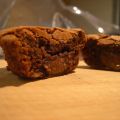 Brownies aux noisettes et cœur de Nutella