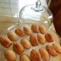 Madeleines épicées au miel