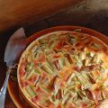 Tarte à la rhubarbe