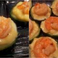 Amuse bouche concombre et crevette