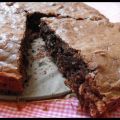 Brownie fondant et croquant aux amandes,[...]