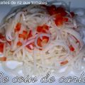 Tagliatelles de riz aux tomates