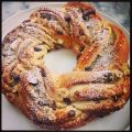 Kringle crème de noisette et pépites de chocolat