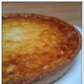 Tarte rhubarbe et fromage blanc