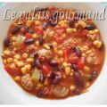 Chili aux saucisses italiennes