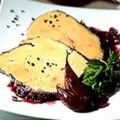 Foie gras au vin rouge