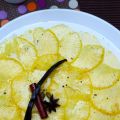 Carpaccio d'ananas aux épices