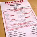 Restaurant Londres : Five Guys