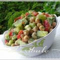 Salade de pois chiches rafraîchissante et sa[...]