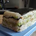 un gateau sushi, une version rapide pour faire[...]