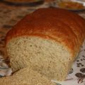 Pain aux deux farines et au son de blé