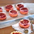 MINI GÂTEAUX AU FROMAGE ET AUX FRAMBOISES