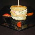 Mille feuille de blinis et brousse aux deux[...]
