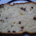 Cramique en machine à pain, Recette Ptitchef