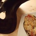Aubergines farcies au chèvre, Recette Ptitchef