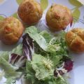 Muffins au surimi et olives vertes.