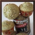 Muffins à l'avoine, aux pommes et à l'érable