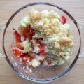 Crumble fraise - kiwi