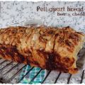 Pain à effeuiller à la bière et au cheddar