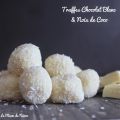 Truffes Chocolat Blanc & Noix de Coco