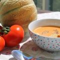Gazpacho tomates et melón