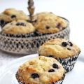 MUFFINS AUX BLEUETS ET GINGEMBRE