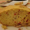 Cake salé aux anchois,aux tomates séchèes et au[...]