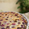 Clafoutis aux cerises et aux amandes