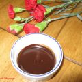 Fondu au chocolat ( sauce )