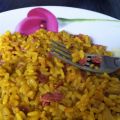 RISOTTO AU JAMBON FUME ET CURCUMA