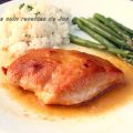 POITRINES DE POULET MIEL ET DIJON