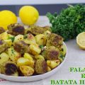 Falafels et batata harra