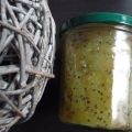 Confiture pommes/kiwi à l'agar agar au thermomix