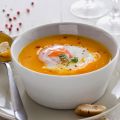 Velouté de potimarron à l'ouf poché - Dukan et[...]