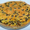 Tarte aux pleurotes et aux escargots