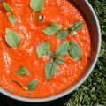 Sauce tomates/poivrons et basilic