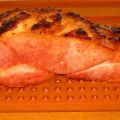Jambon demi lune glacé à l'érable et à l`orange