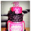 Cake design Girly pour les 18 ans de Manon[...]