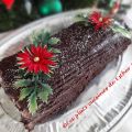 Bûche de Noël blanche au chocolat (Joyeux[...]