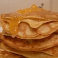 Crêpes avec sauce à l'orange
