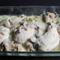 Poulet aux champignons