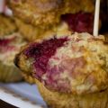 Muffins aux framboises de Bob.