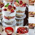 Verrine fraises et mascarpone