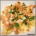 Salade Ananas Crevettes