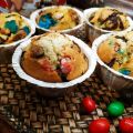 Muffins aux M&M's